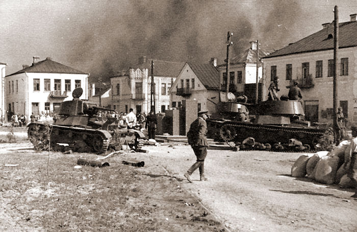 Кобрин в годы оккупации немецкими войсками, 1941 г.