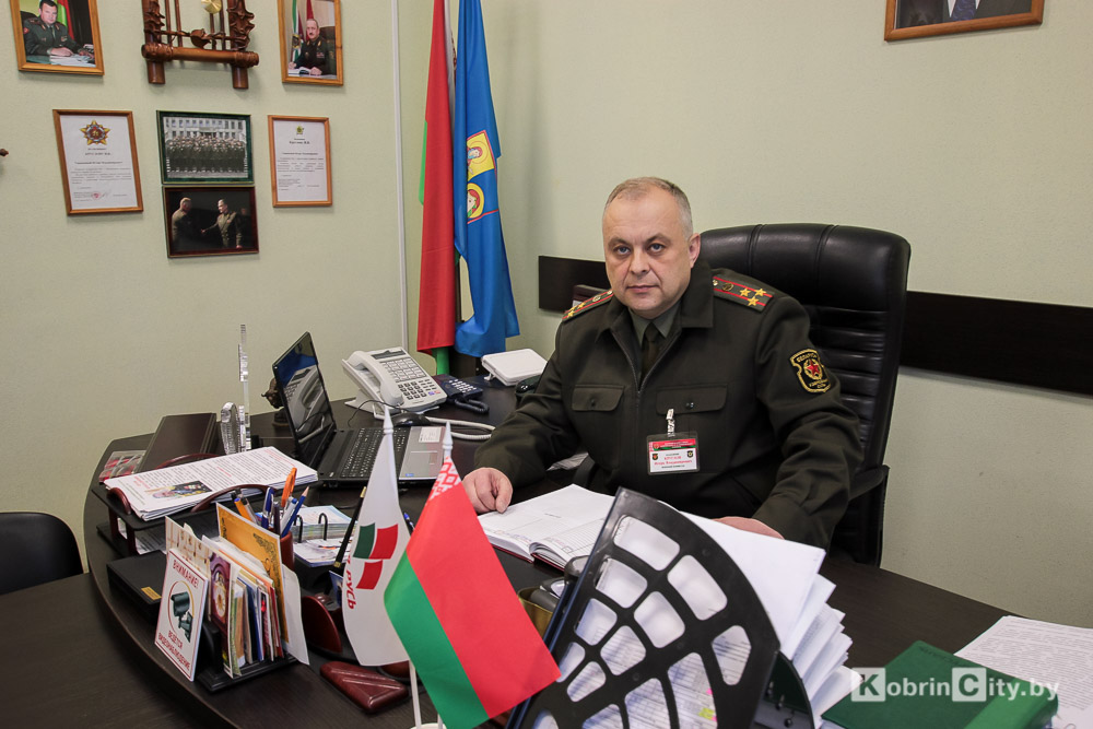 Игорь Владимирович Круглов военный комиссар Кобринского района