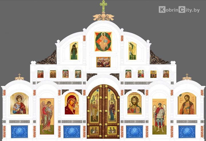 Иконостас для новой церкви в военном городке. Кобрин