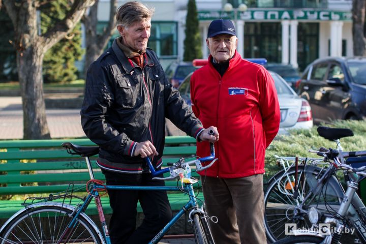 Открытие велодорожек в Кобрине