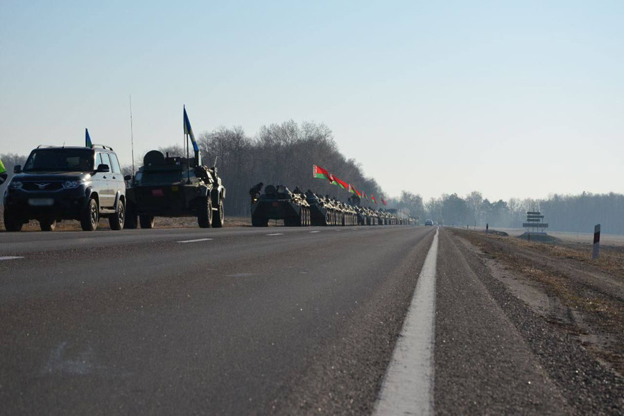 До 3 ноября по Брестскому и Малоритскому району может передвигаться военная техника
