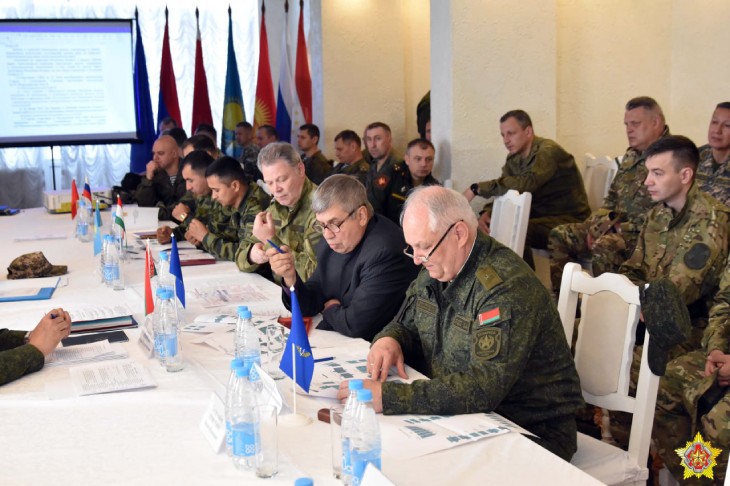 Представители ОДКБ в Бресте согласовали замыслы совместных военных учений организации