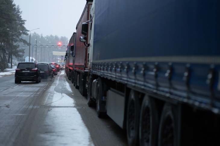 ГПК: более 3000 фур скопилось на въезде в Евросоюз