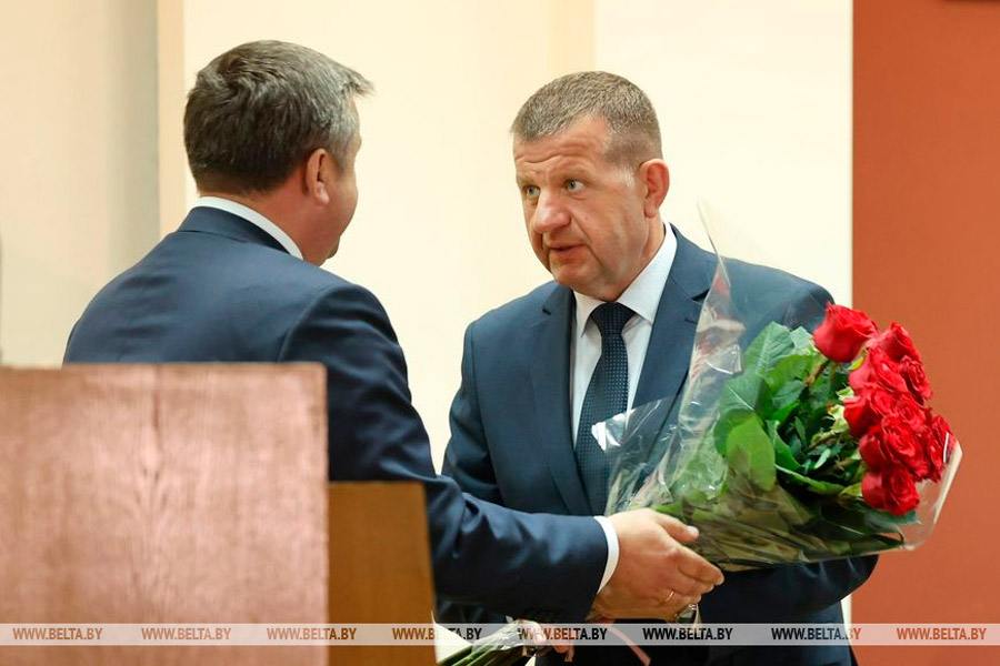 Шулейко представил новых руководителей Кобринского, Пружанского и Лунинецкого райисполкомов