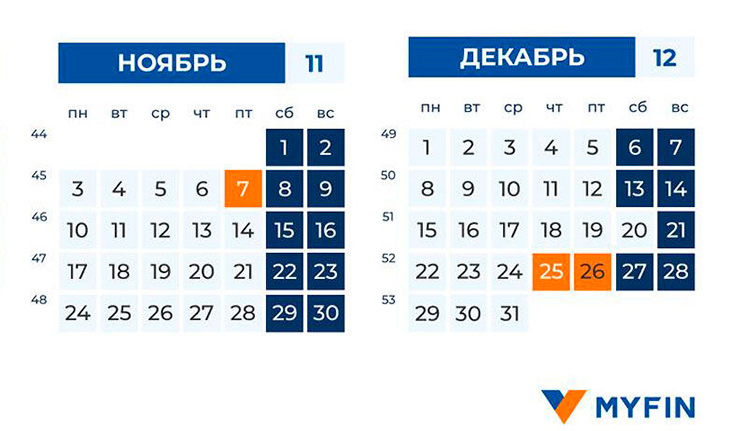 kalendar prazdnikov 25 081025