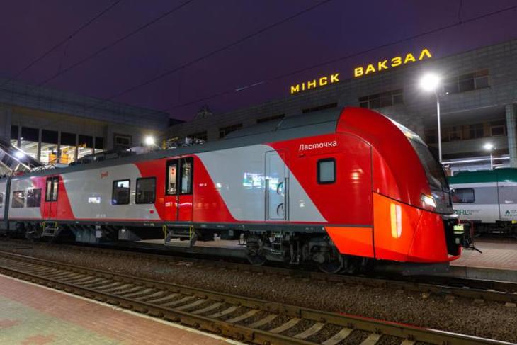 С 30 апреля между Минском и Москвой будет курсировать скоростной поезд «Ласточка». Время в пути составит менее 7 часов