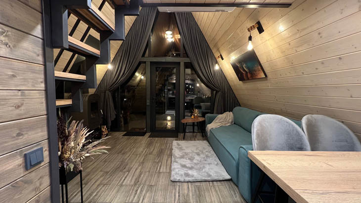 Усадьба «Хвойный двор» | A-frame | Купель | Терраса