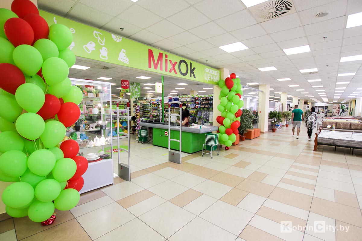 В Кобринском ТЦ «Полесье» открылся новый отдел «MixOk»
