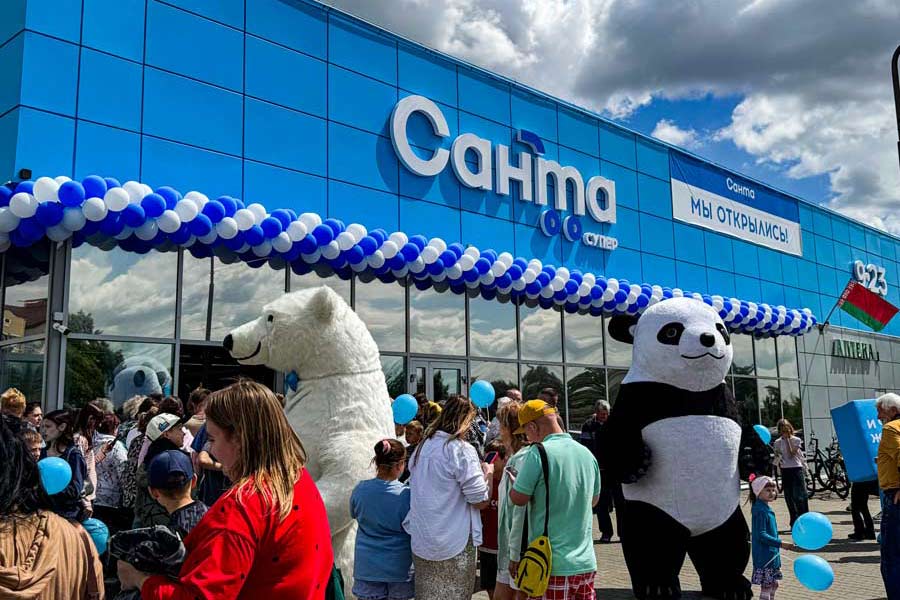 Магазин «Санта» в Кобрине открылся в новом формате: что изменилось для покупателей