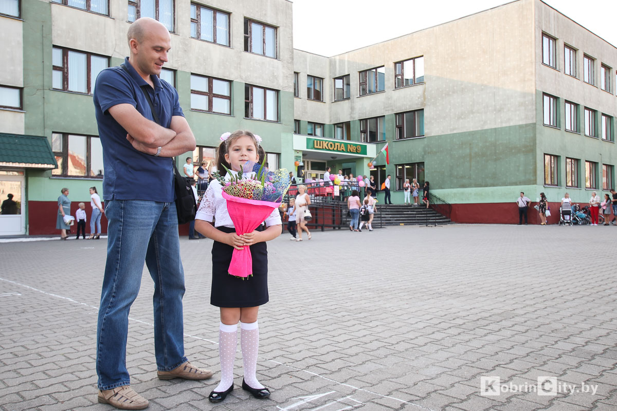 День знаний в Кобрине, шокла №9. 2 сентября 2019