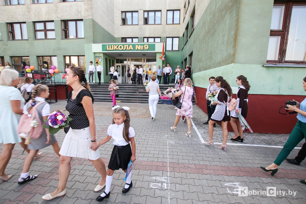 День знаний в Кобрине, шокла №9. 2 сентября 2019