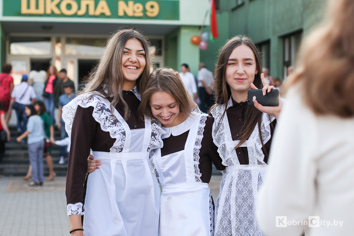 День знаний в Кобрине, шокла №9. 2 сентября 2019