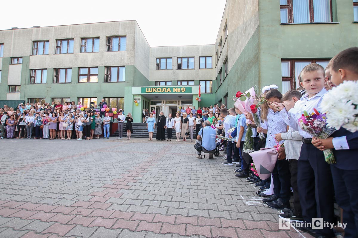 День знаний в Кобрине, шокла №9. 2 сентября 2019