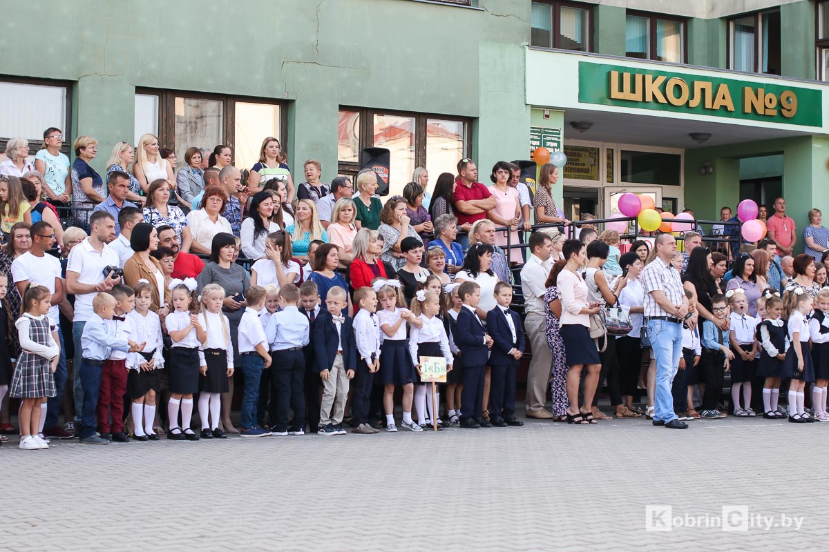 День знаний в Кобрине, шокла №9. 2 сентября 2019