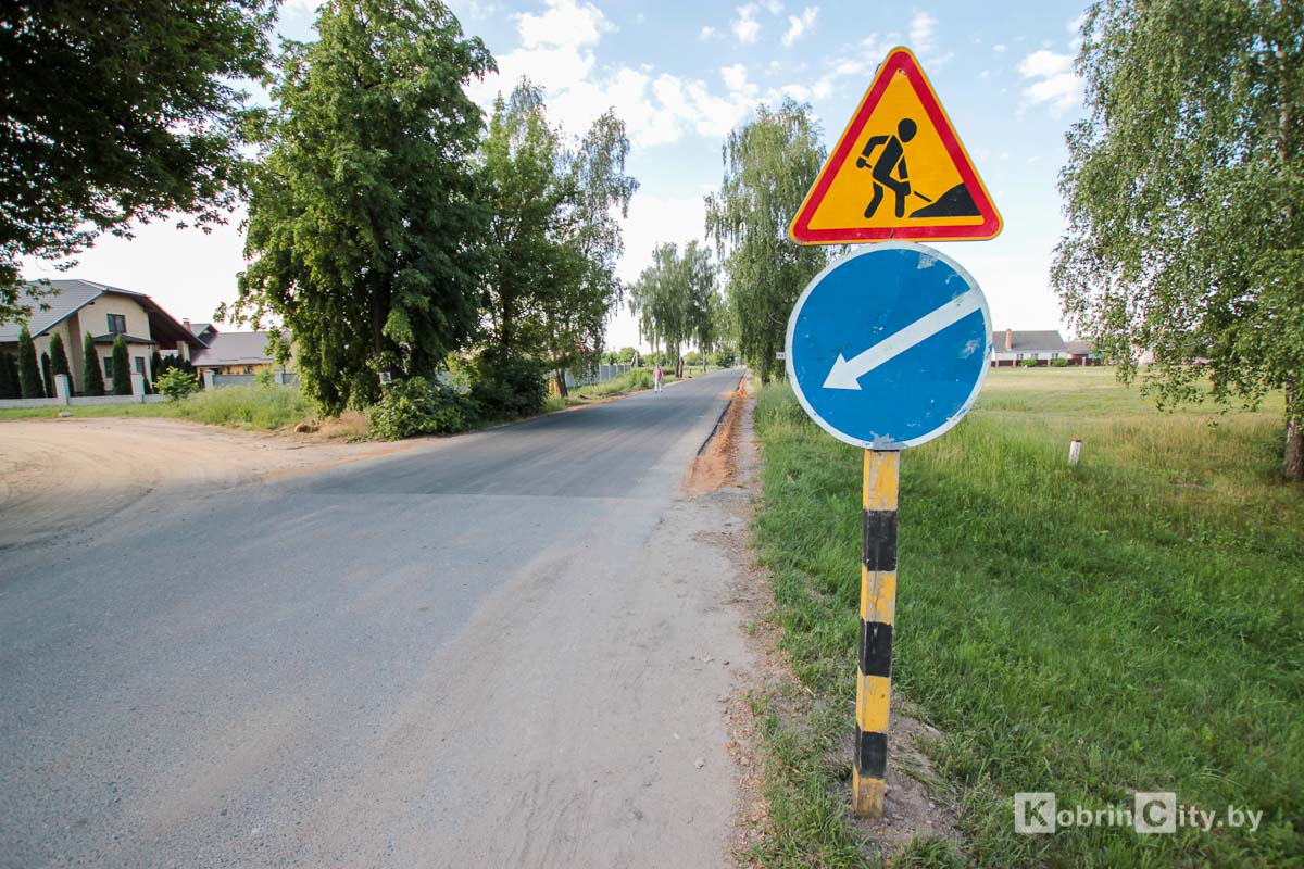 Во Фруктовом и Мазурях положили асфальт