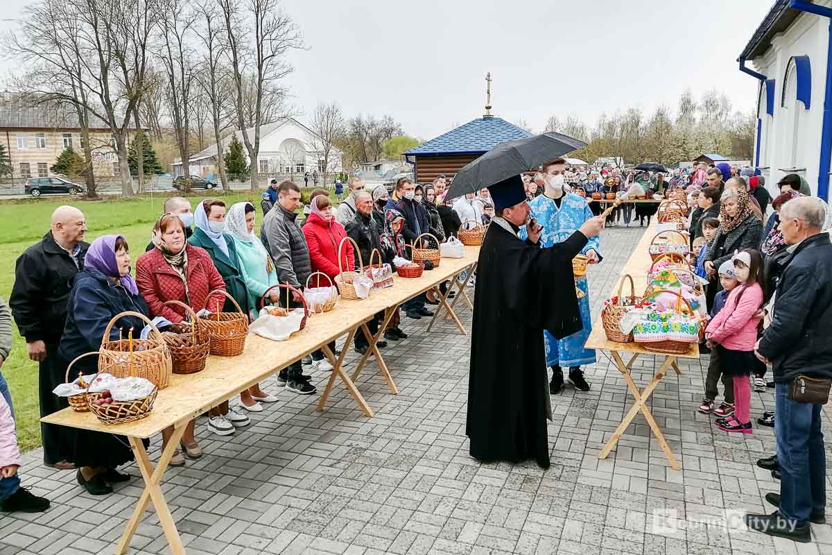 Христос воскресе! Кобрин православный празднует Пасху Христову
