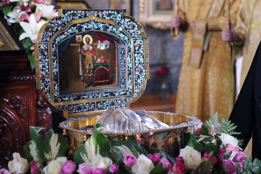 Частица мощей святого князя Александра Невского прибыла в Брест