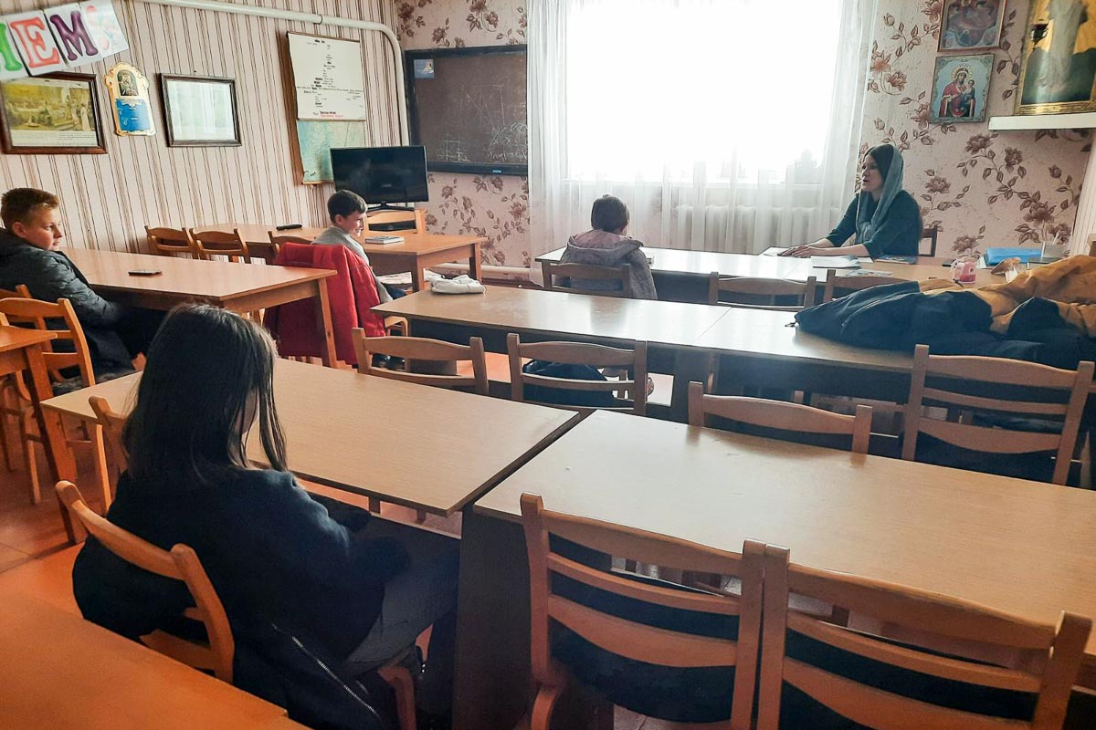 В воскресной школе при кафедральном Соборе Кобрина прошёл урок памяти, посвященный митрополиту Филарету