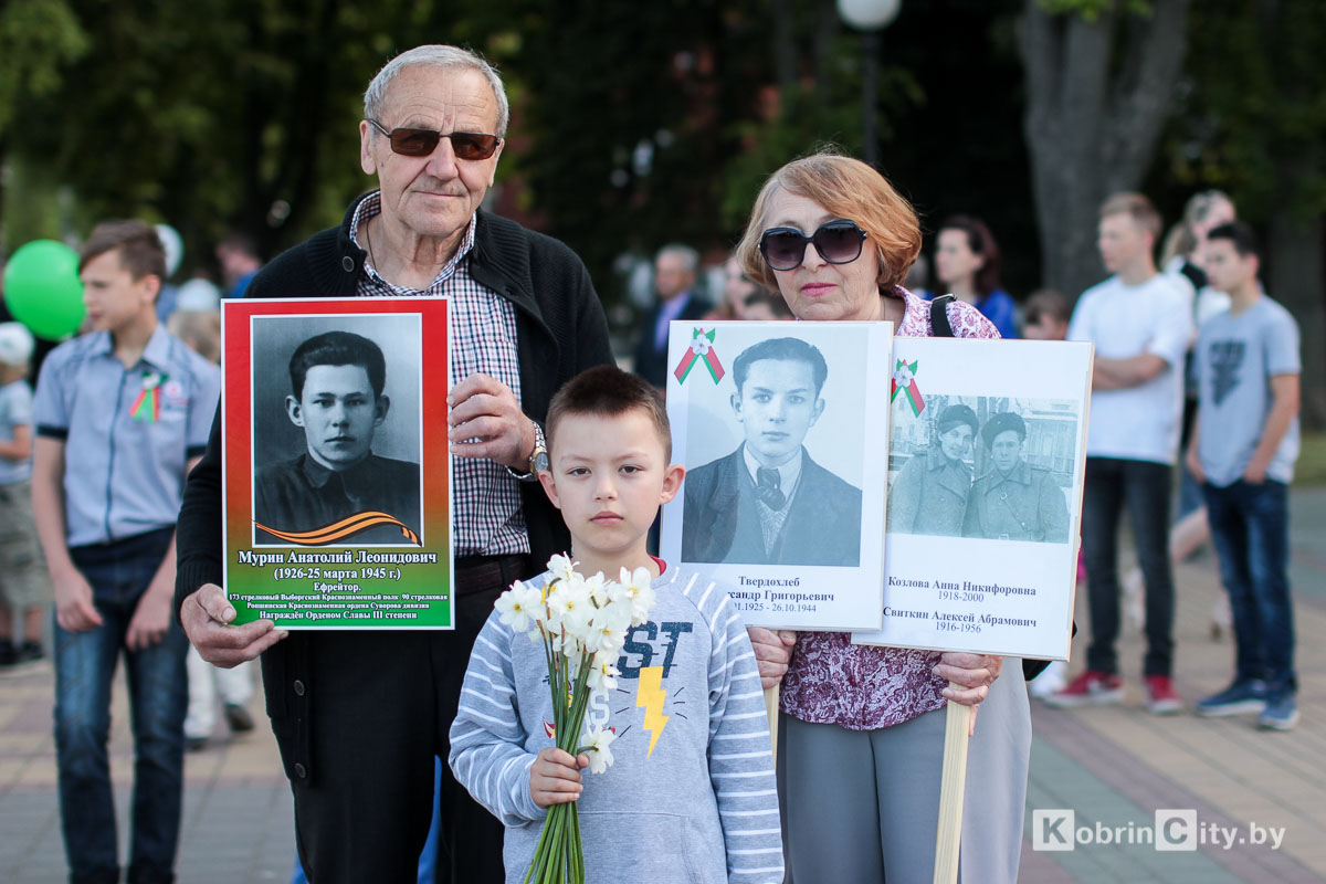 Кобрин отпраздновал 73-ю годовщину Великой Победы