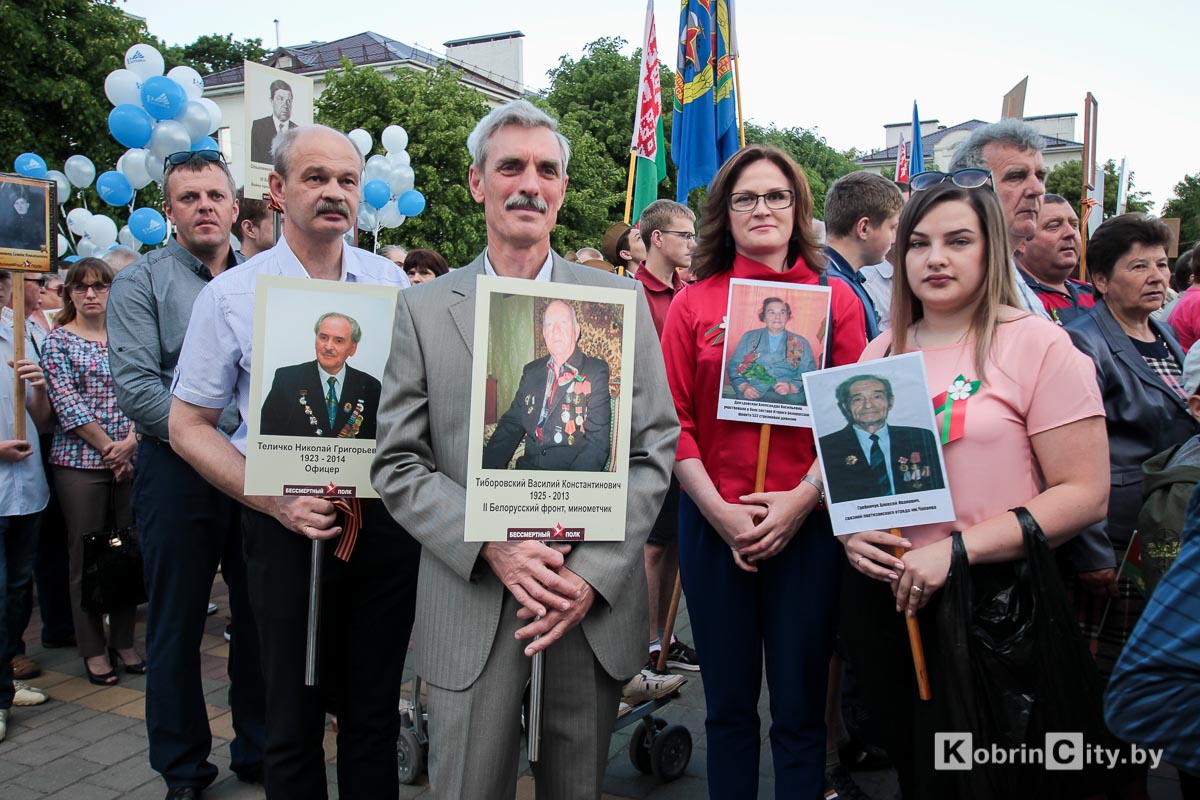 Кобрин отпраздновал 73-ю годовщину Великой Победы