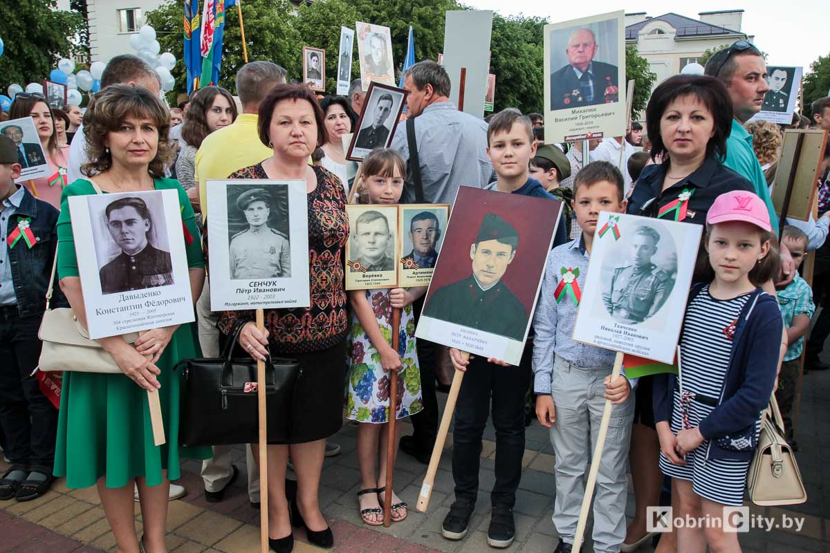 Кобрин отпраздновал 73-ю годовщину Великой Победы