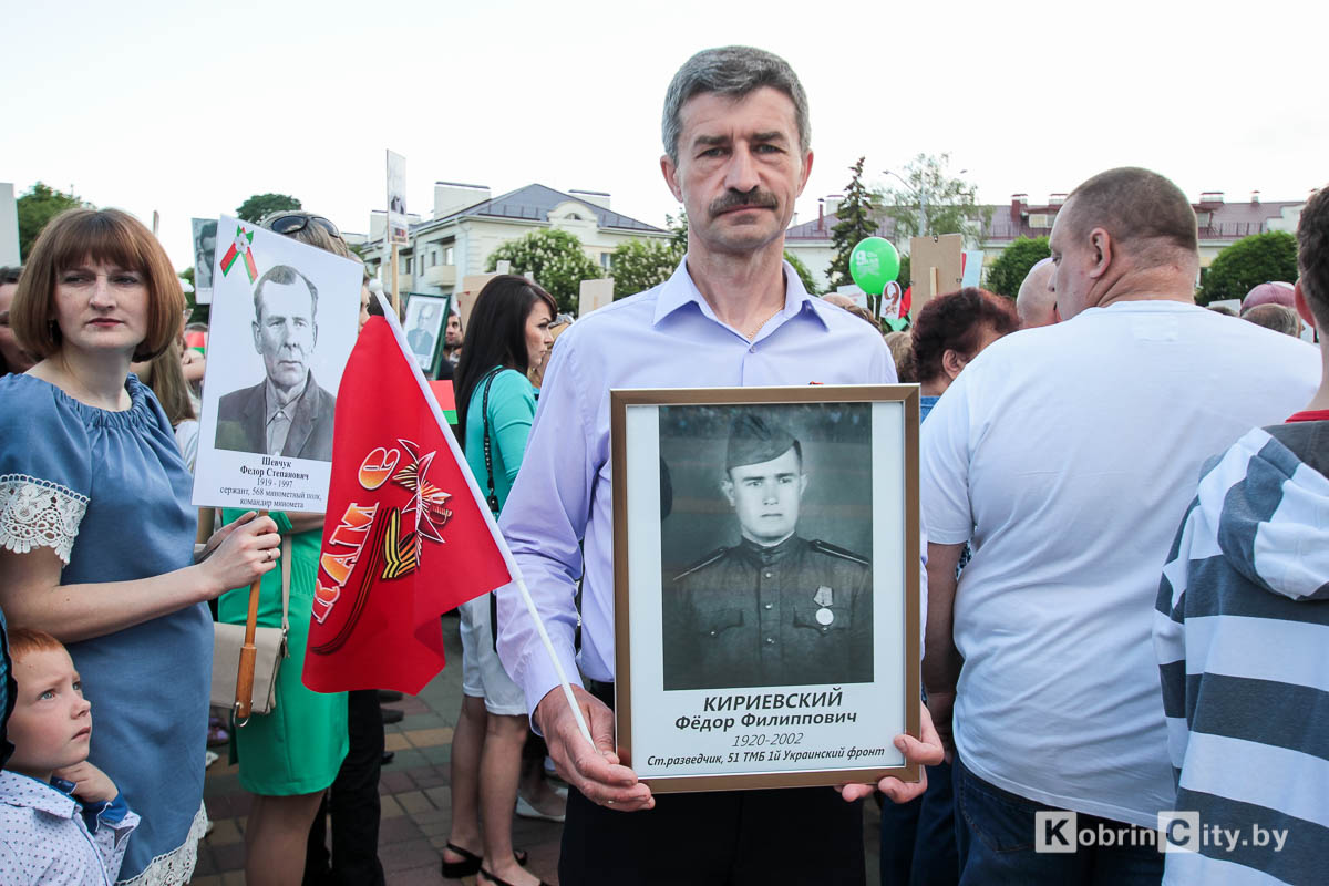 Кобрин отпраздновал 73-ю годовщину Великой Победы