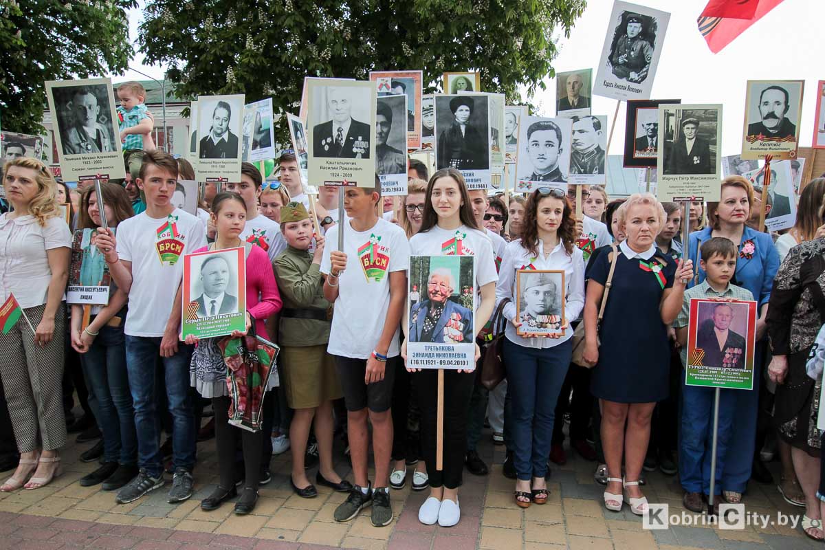 Кобрин отпраздновал 73-ю годовщину Великой Победы