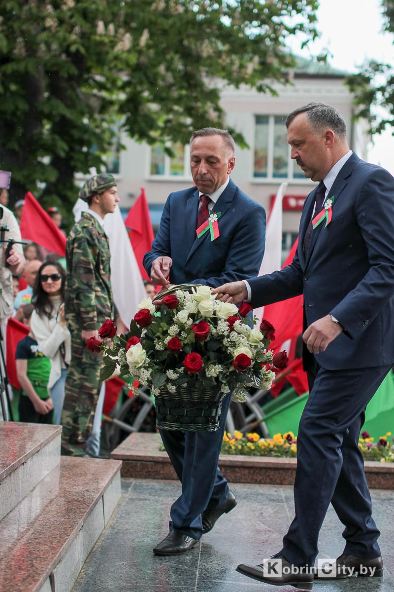 Кобрин отпраздновал 73-ю годовщину Великой Победы