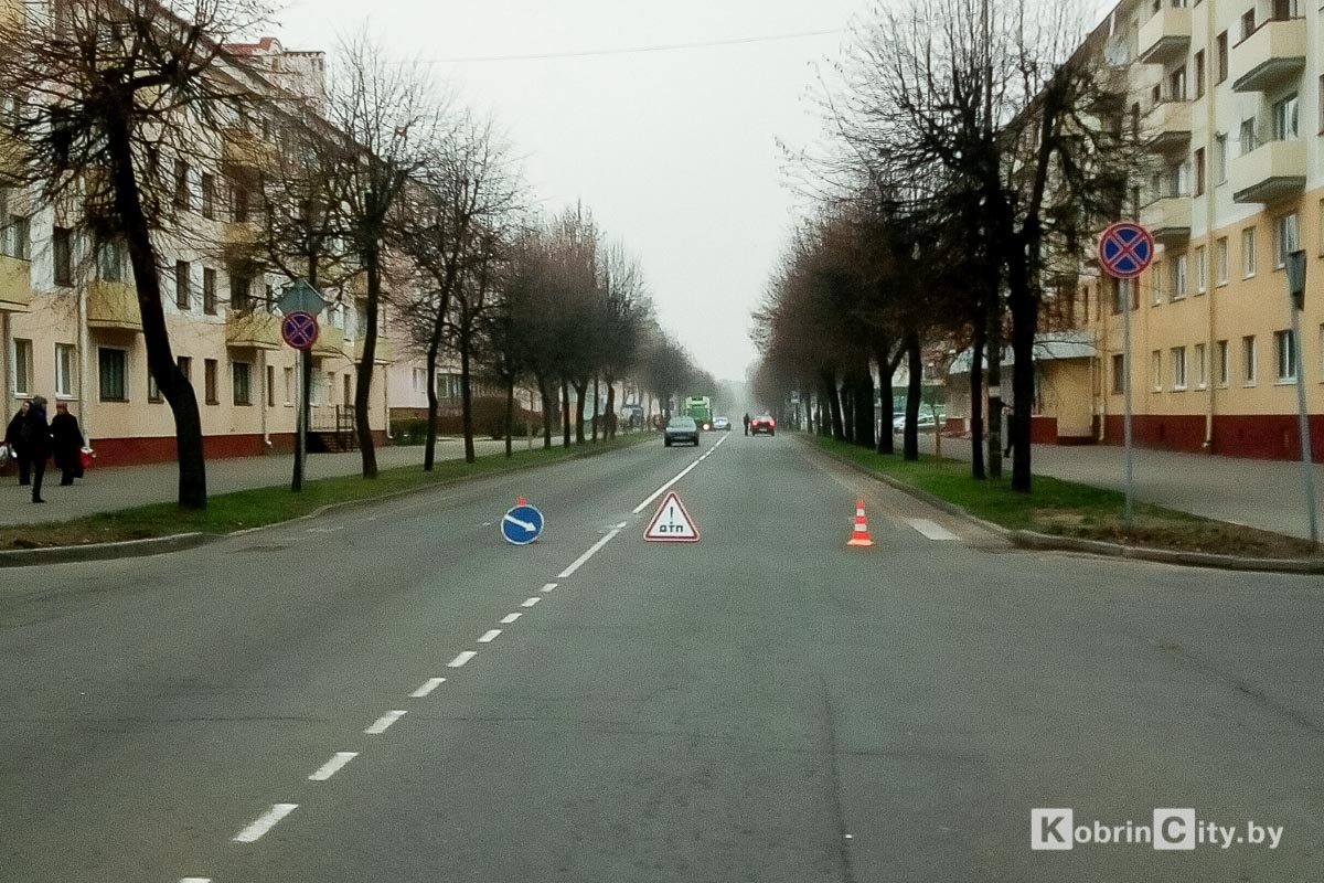 ДТП центре Кобрина - 12 ноября 218