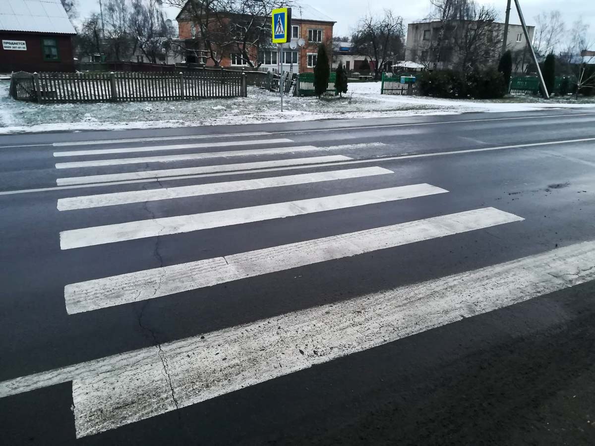 Сбил женщину на пешеходном переходе. ДТП на улице Северной в Кобрине