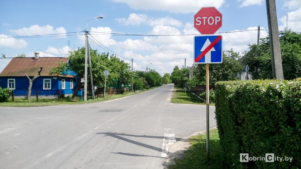 Кобрин: на Трудовой и Граничной ввели одностороннее движение