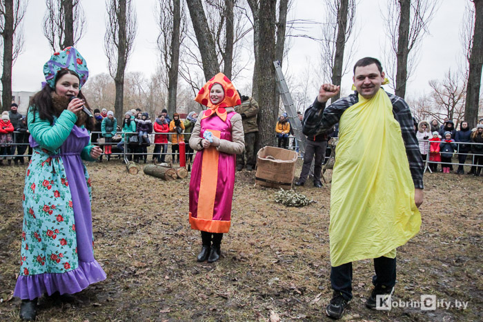 Масленица в Кобрине 2017