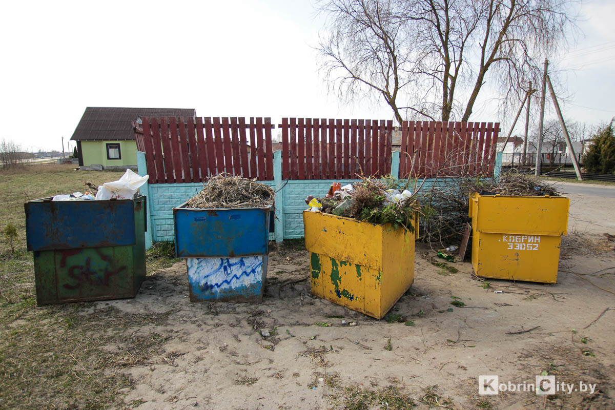В Кобрине планируют ликвидировать 9 контейнерных площадок&nbsp;по сбору ТКО в частном секторе
