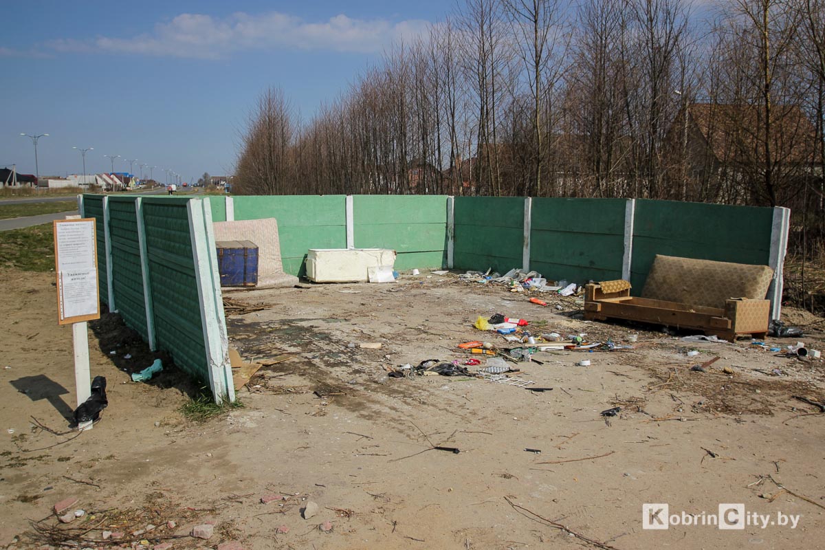 В Кобрине планируют ликвидировать 9 контейнерных площадок по сбору ТКО в частном секторе
