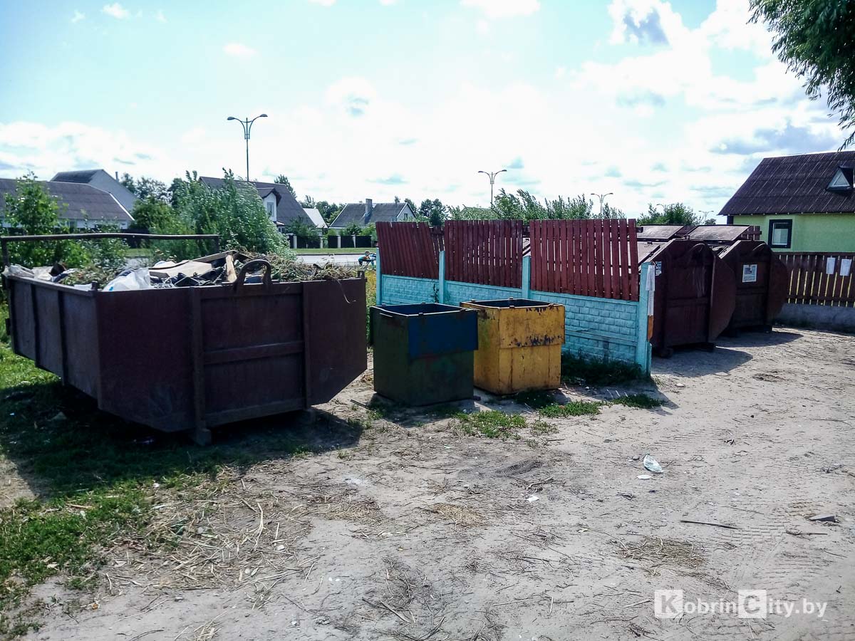 Контейнерные площадки ТКО. Кобрин