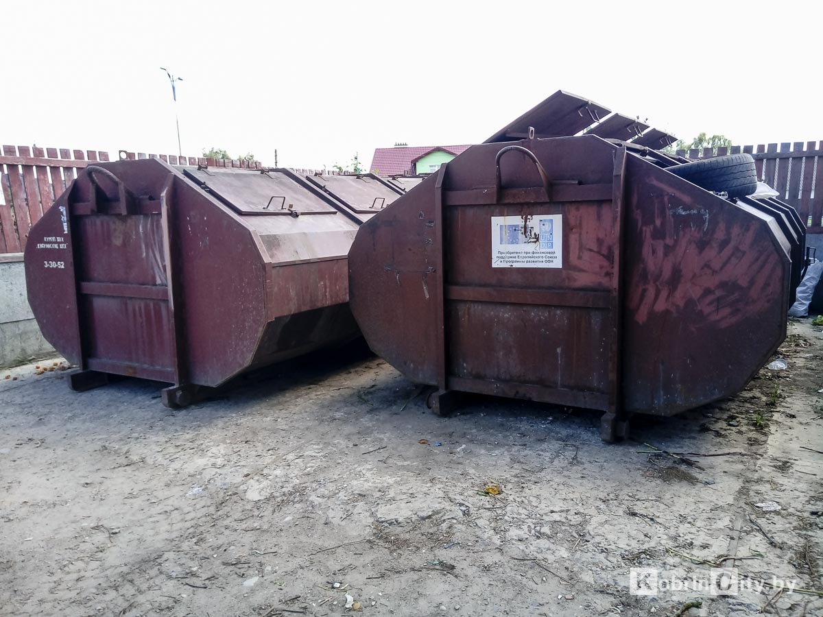 Контейнерные площадки ТКО. Кобрин