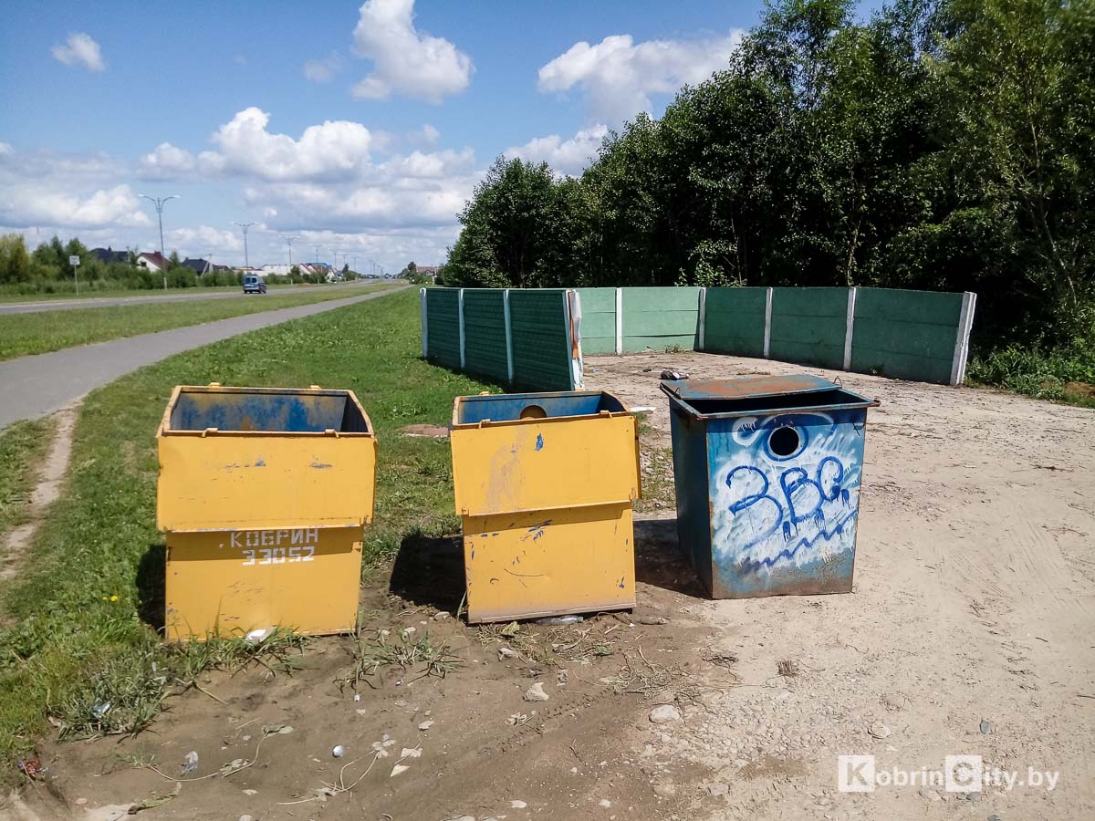 Контейнерные площадки ТКО. Кобрин