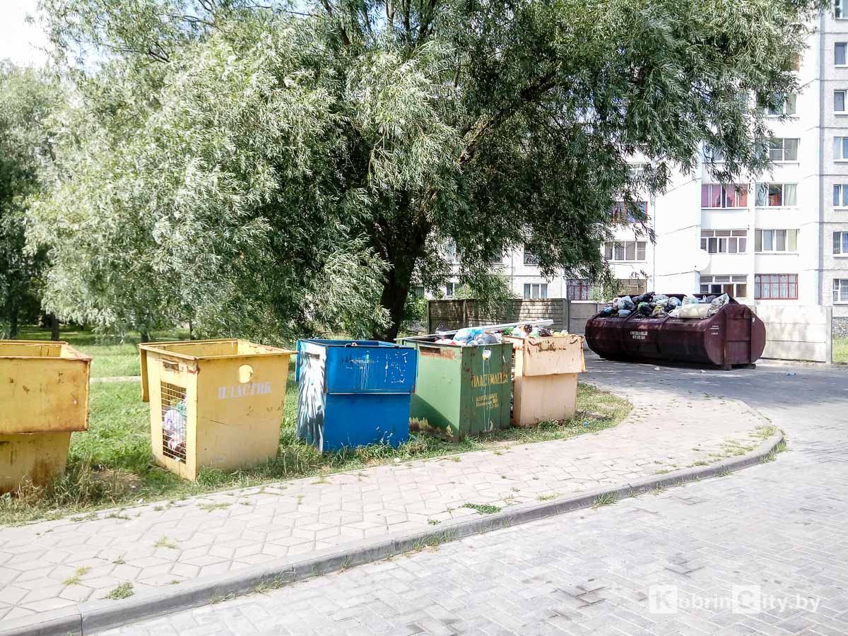 Контейнерные площадки ТКО. Кобрин