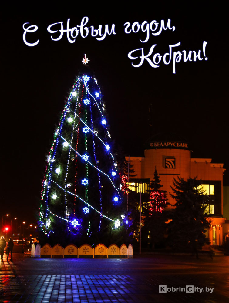 Поздравляем с Новым 2018 годом, Кобрин!