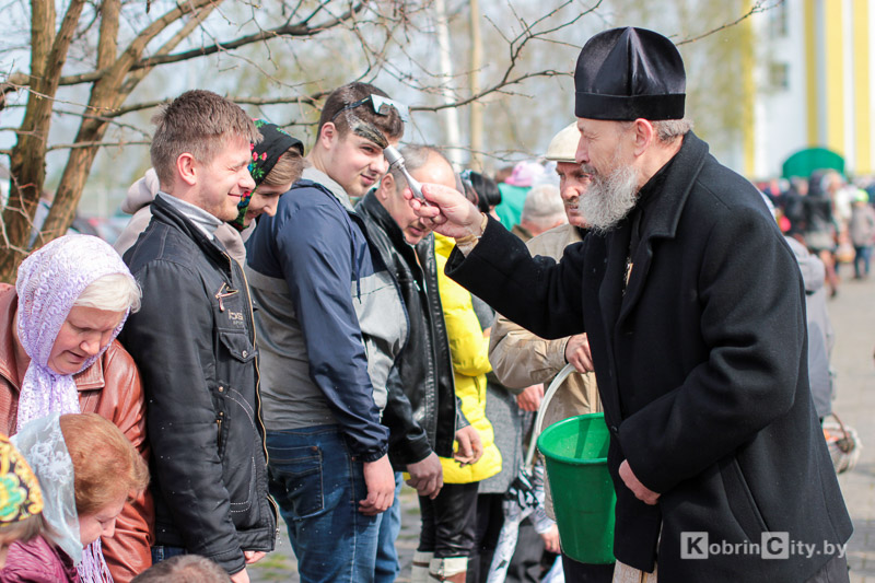Кобрин православный празднует Пасху Христову