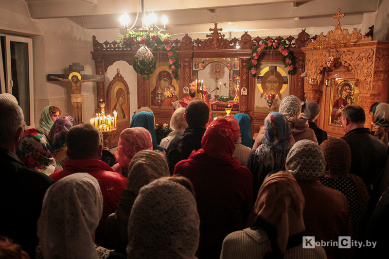Кобрин православный празднует Пасху Христову