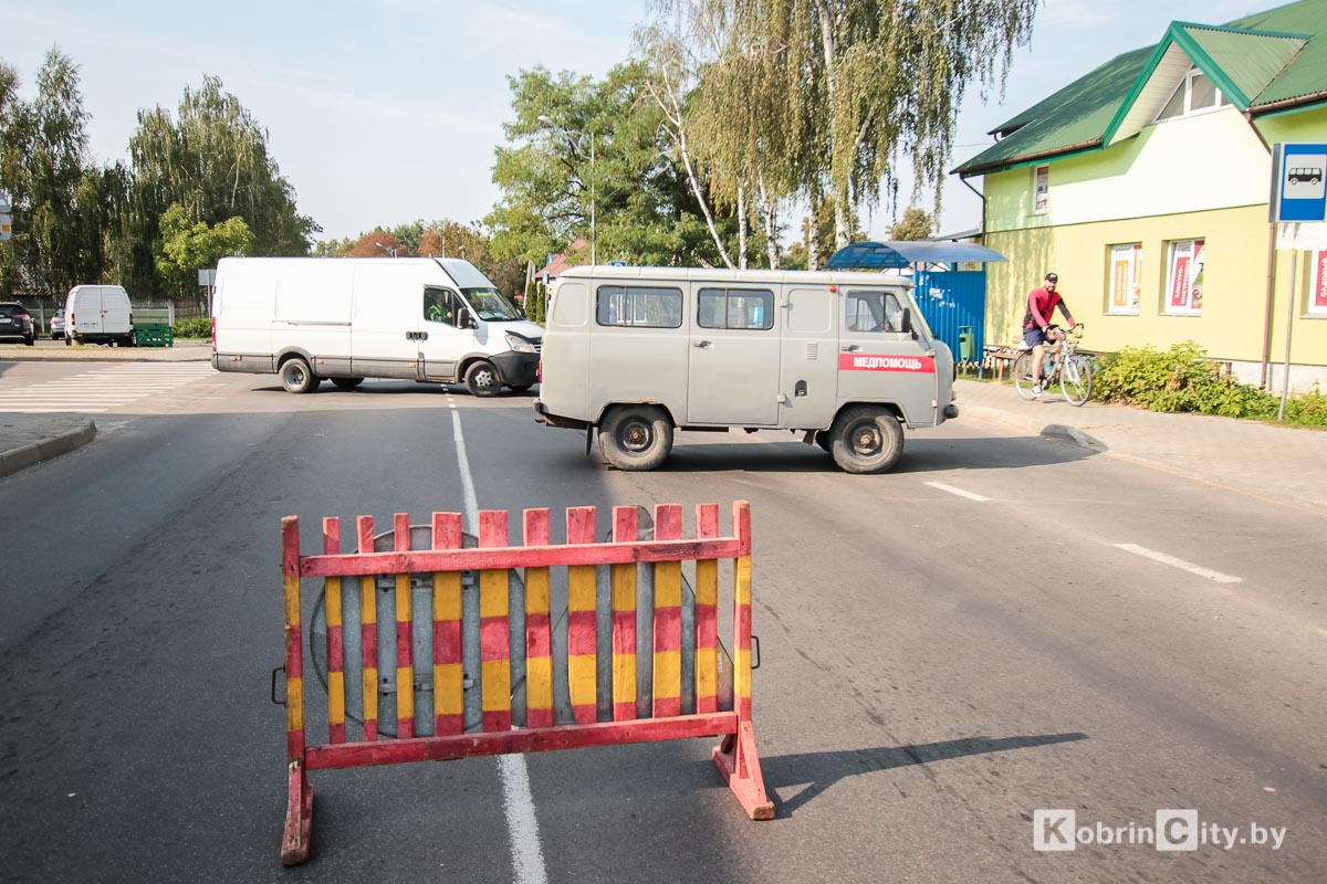 Объезд! Закрыт на ремонт жд переезд по ул. Ленина в Кобрине