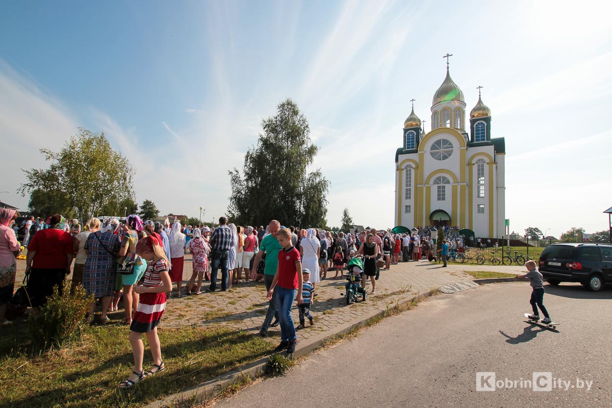 Кобринчане праздную Преображение Господне