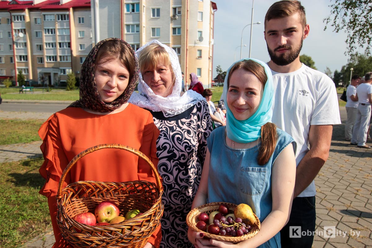Кобринчане праздную Преображение Господне