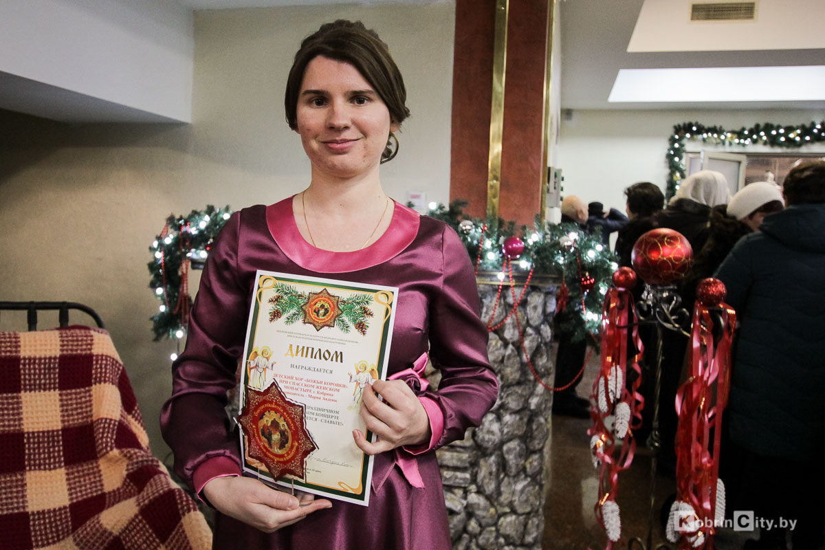 Рождественский концерт в Кобрине. 10 января 2019