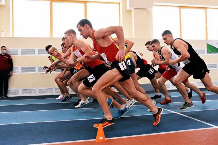 Кобринчане завоевали золото, серебро и бронзу на зимнем чемпионате Беларуси по лёгкой атлетике