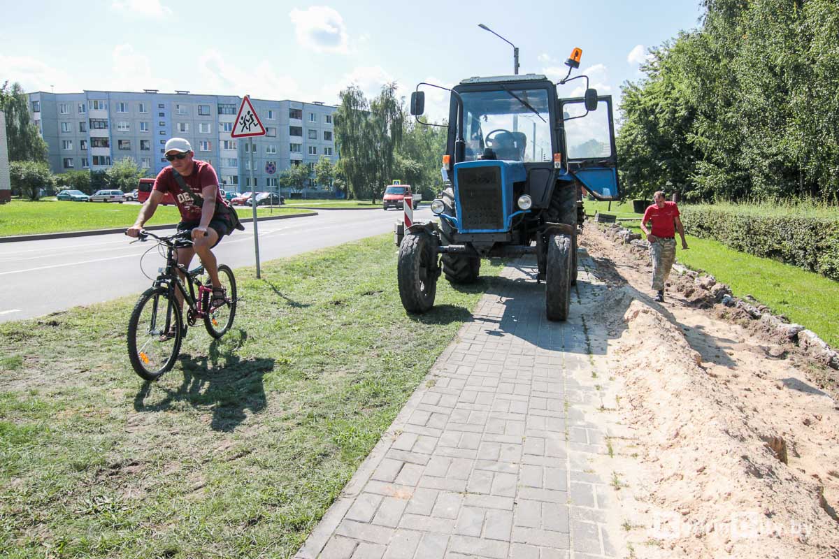 Новый велосипедный маршрут в Кобрине