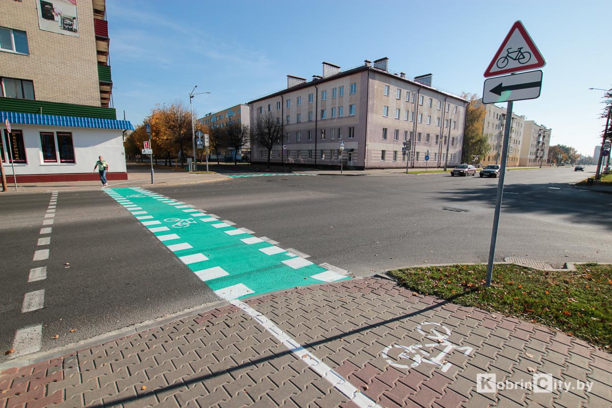 Велодорожки в Кобрине. Как правильно ездить на велосипеде