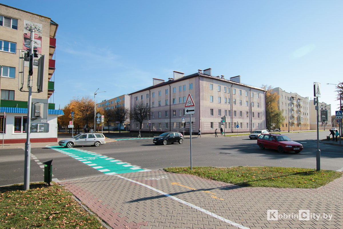 Велодорожки в Кобрине. Как правильно ездить на велосипеде