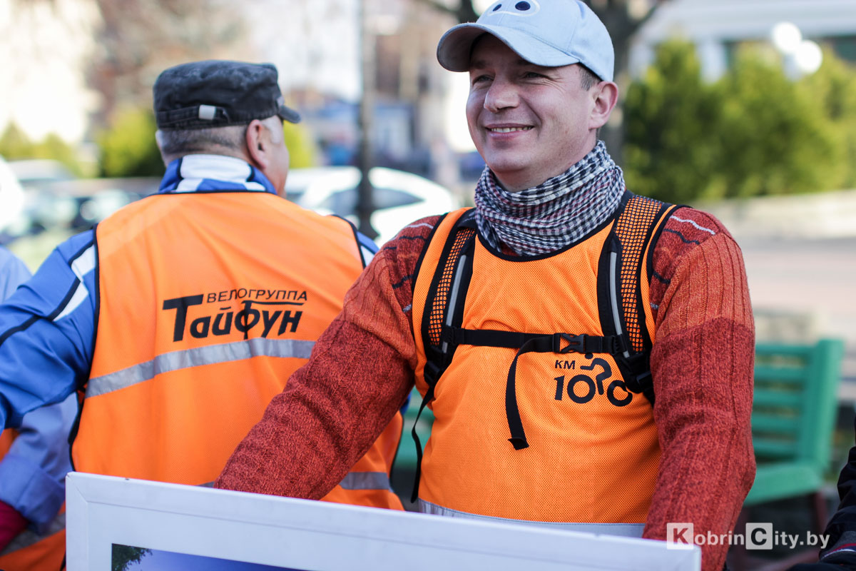 Открытие велодорожек в Кобрине